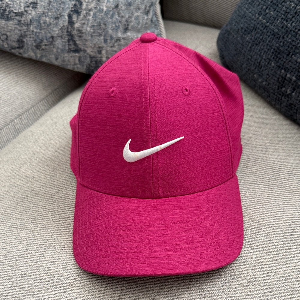 Nike Legacy91 Pink Cap with White Logo